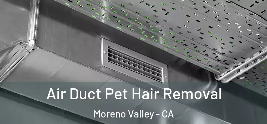 Air Duct Pet Hair Removal Moreno Valley - CA